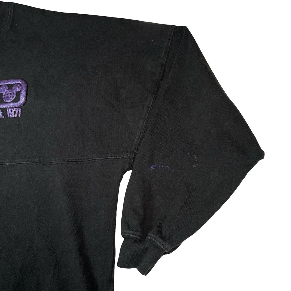 Disney Spirit Jersey Size L 100 Years Of Wonder Black Purple Fireworks Hawaii - Picture 5 of 11